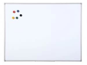 Bi-Office Aluminium Finish 600x450mm Drywipe Board MB0412186