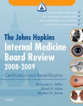 Johns Hopkins Internal Medicine Board Review 2008-2009 by Redonda Miller Paperback