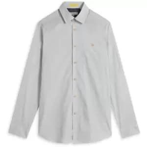 Ted Baker Taco Geo Print Shirt - White