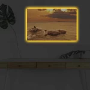 4570DHDACT-096 Multicolor Decorative LED Lighted Canvas Painting
