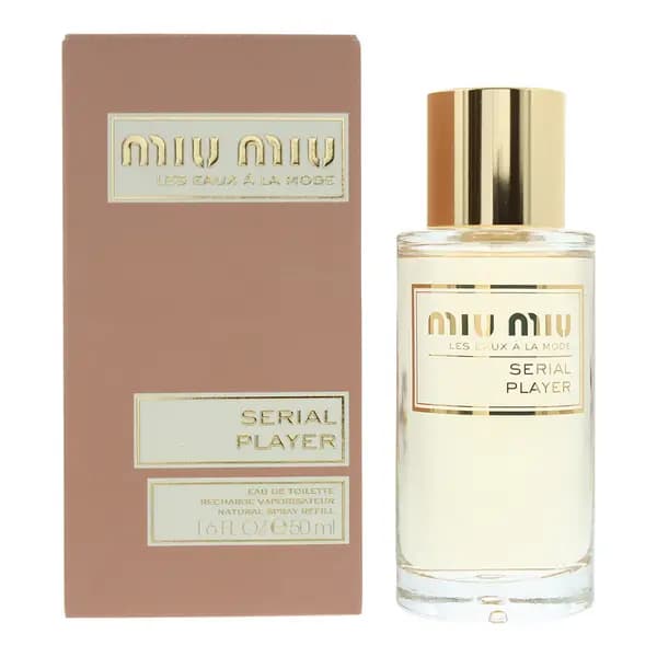 Miu Miu Serial Player Eau de Toilette For Her 50ml