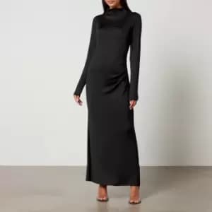 Good American Shine Rib-Knit Midi Dress - M