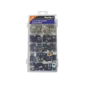 170 Piece Assorted U-Clip and Screw Set