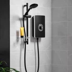 Triton Aspirante 9.5kw Matte Black Electric Shower