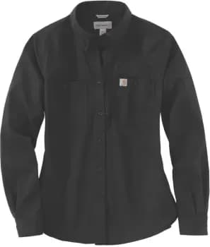 Carhartt Rugged Professional Ladies Shirt, black, Size L for Women, black, Size L for Women