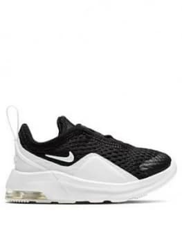 Nike Air Max Motion 2 Infant Trainers - Black/White, Size 5