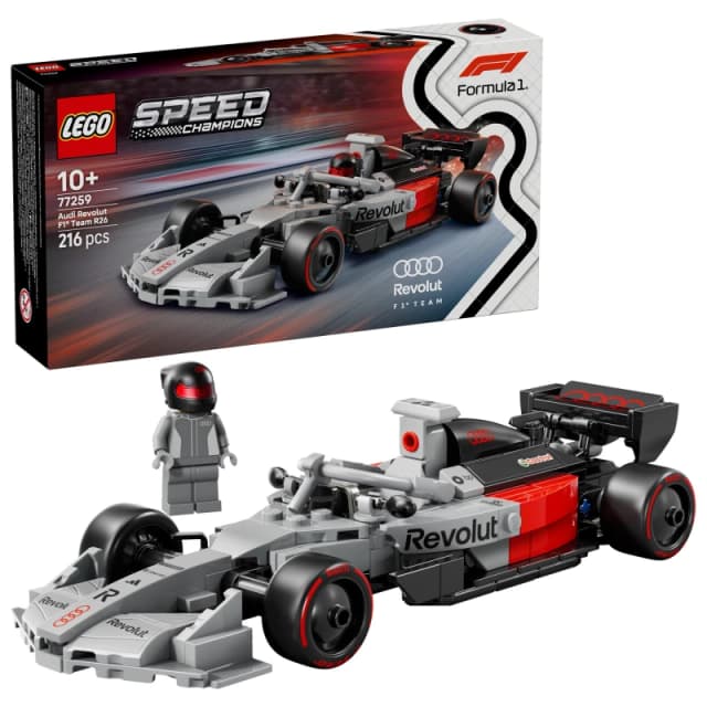 LEGO Speed Champions Audi Revolut F1 Team R26 Race Car 77259 Lego One Size Multi 70698199000