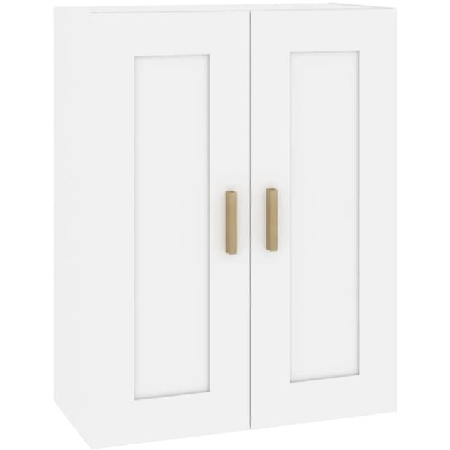 Vidaxl Wall Cabinet White 69.5X32.5X90 Cm Engineered Wood, White 812294