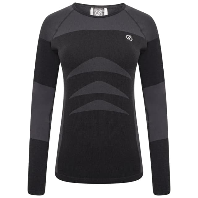 Womens long sleeve T-Shirt Dare 2B In The Zone II Noir Female S
