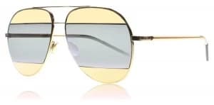 Christian Dior Split1 Sunglasses Rose Gold DiorSplit1 59mm