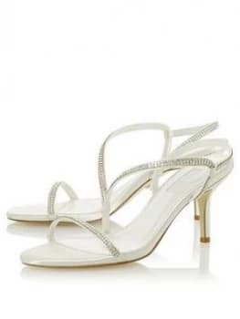 Dune London Bridal My Love Heeled Sandals - Ivory