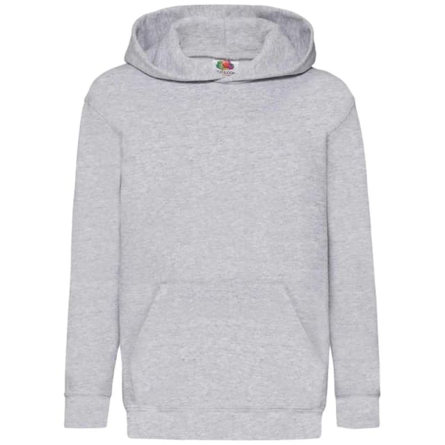 Fruit Of The Loom Classic 80/20 boys's Children's sweatshirt in Grey