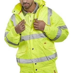 SuperTouch XL High Visibility Standard Jacket Storm Bomber with Warm