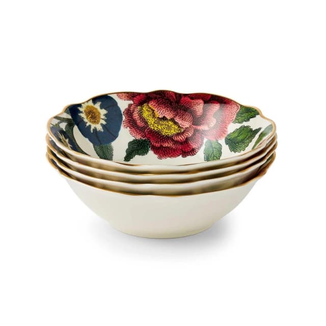 Spode Creatures of Curiosity Set of 4 Cereal Bowls Multi unisex One Size