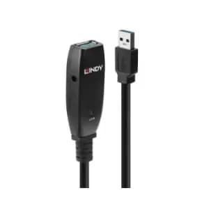 Lindy 15m USB 3.0 Active Extension Slim