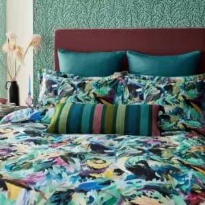 Harlequin Dance of Adornment Super Kingsize Duvet Cover, Wilderness