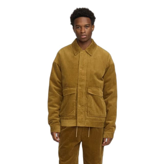 Revolution Corduroy quilted jacket Revolution Marron Male XL