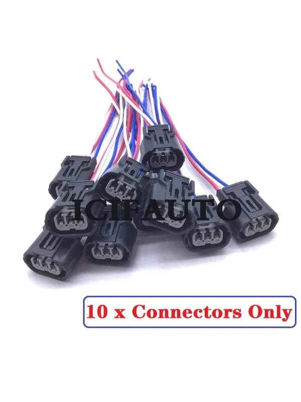 10 x Connector of Camshaft &Crankshaft Position Sensor for Acura EL Honda Civic 01-05 L4 1.7L 37840-PLC-006 / 37500-PLC-015