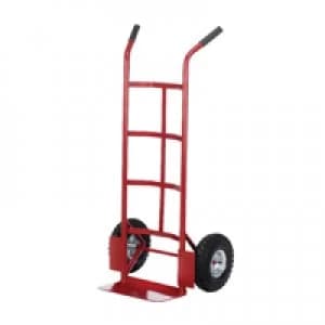 Barton Pneumatic Tyre Sack Truck Red PTST