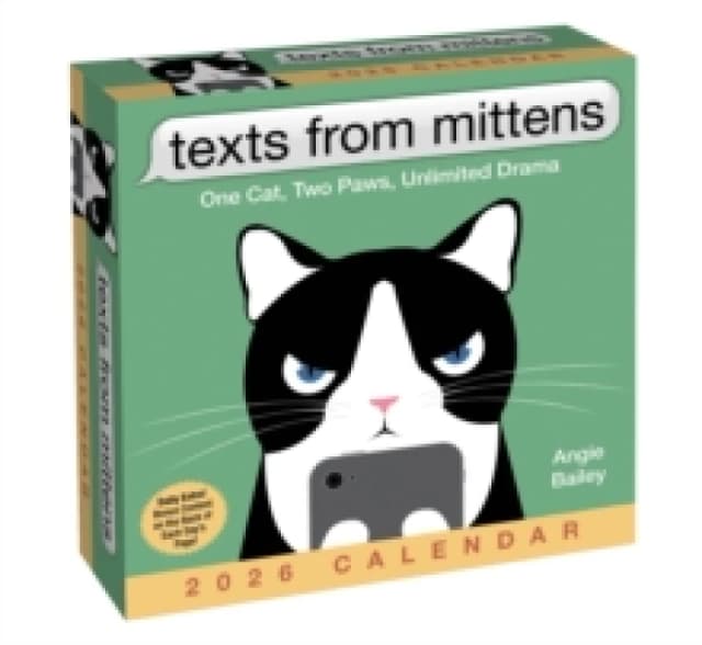 Texts from Mittens the Cat 2026 Day-to-Day Calendar Calendar