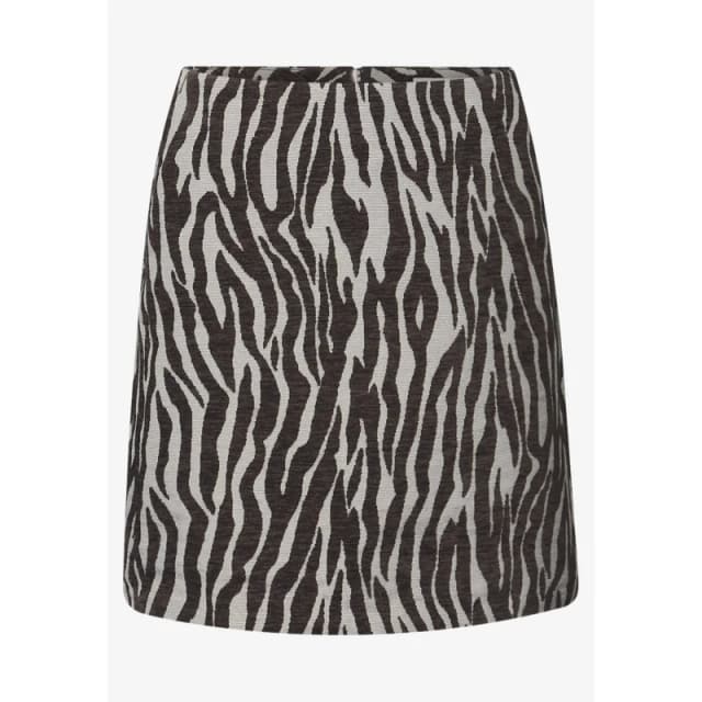 Street One Womens mid-length patterned skirt Street One Marron Female 38