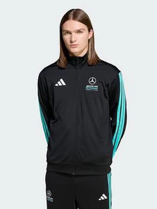 Adidas Mercedes-AMG Petronas Formula One Team DNA Tracksuit Jacket Noir Male XL KE8167