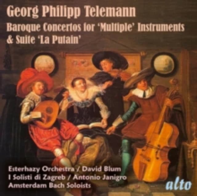 Georg Philipp Telemann: Baroque Concertos... CD / Album
