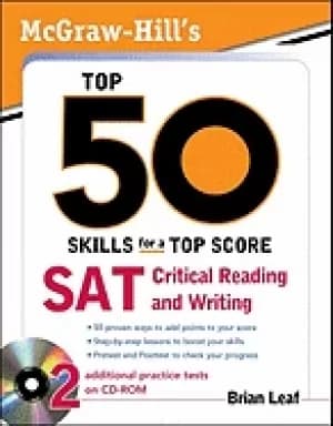 mcgraw hills top 50 skills for a top score sat critical reading and writing