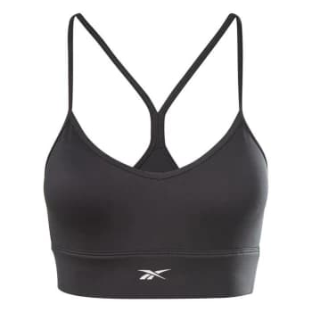 Reebok WOR Cut Out Back Bra Ladies - Night Black