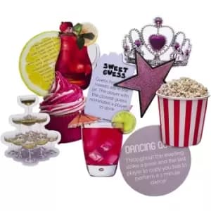 Party Game Coasters, Hardboard & Paper