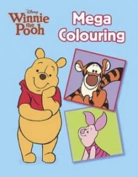Disney Winnie the Pooh Mega Colouring Paperback