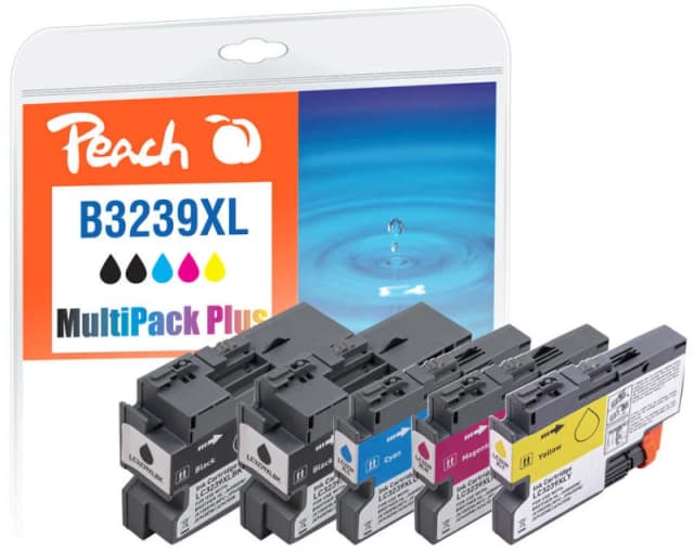 Peach PI500-302 ink cartridge 5 pc(s) Compatible Black. Cyan. Magenta.