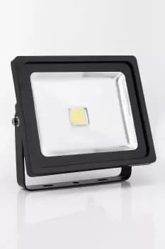 Xqilte 30W LED Black Floodlight