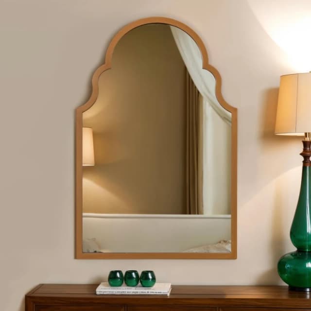 Home Garden Direct Antique Full-Length Wall Mirror - 60x90cm Vintage Frame in Gold Size: 60x90cm Gold Unisex 60x90 cm