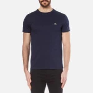 Lacoste Mens Classic Pima T-Shirt - Navy - 4/M