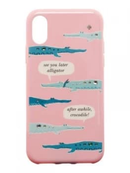 Kate Spade New York JEWELED ALLIGATOR PHONEC Multi Coloured