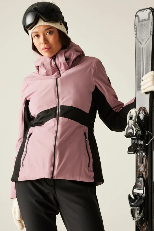 Dare 2b Womens Issy Waterproof Insulated Padded Ski Jacket in Lavender Size: 18 Lavender Female 18