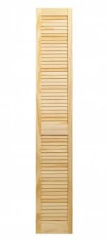 Wickes Internal Closed Louvre Door Pine 1829 x 305mm