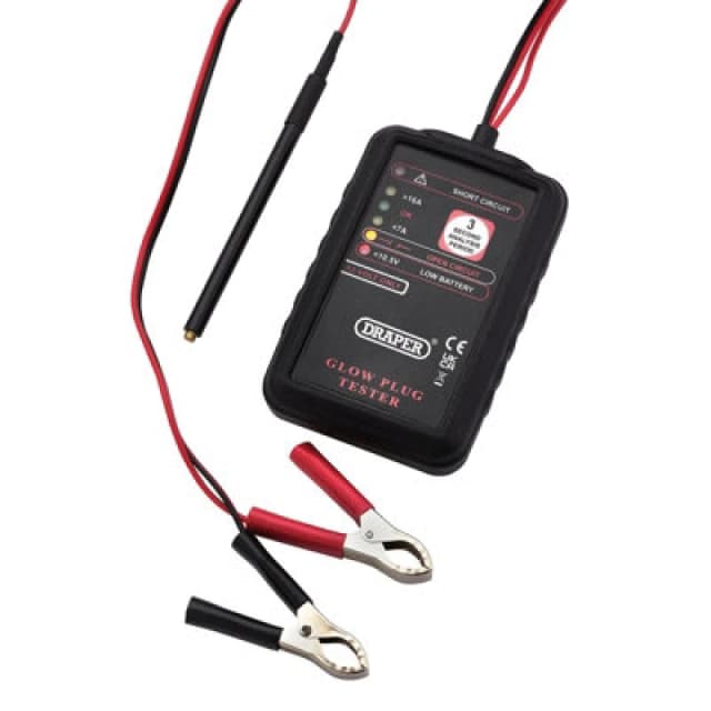 Draper ETGT 12v Glow Plug Tester ETGT