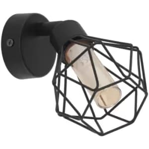 Zapata Single Spotlight Black - Eglo