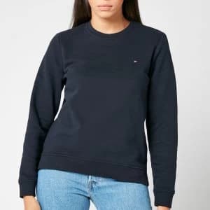 Tommy Hilfiger Womens Heritage Crew Neck Sweatshirt - Midnight - L