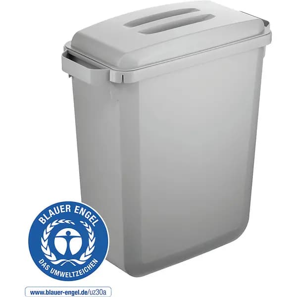 Durable capacity 60 l, HxWxD 645 x 590 x 282 mm, capacity 60 l, HxWxD 645 x 590 x 282 mm, grey