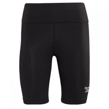 Reebok Identity Fitted Logo Shorts Womens - Black