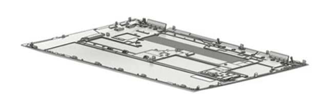 HP M46055-001 laptop spare part Bottom case