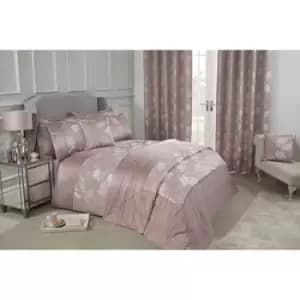 Blossom Embellished Jacquard Duvet Set Double