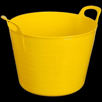 Sealey Heavy Duty Flexi Tub 40l Yellow