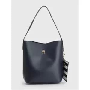 Tommy Hilfiger Iconic Tommy Bucket Bag - Blue