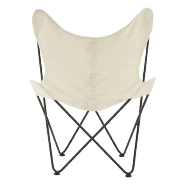 Premier Housewares Papillon Butterfly Chair Cream
