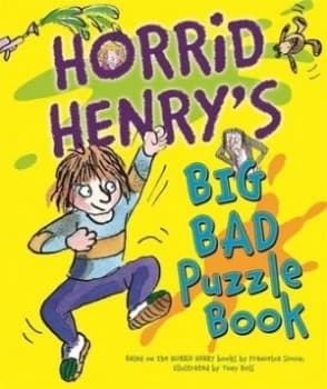 Horrid Henrys Big Bad Puzzle Book by Francesca Simon Paperback