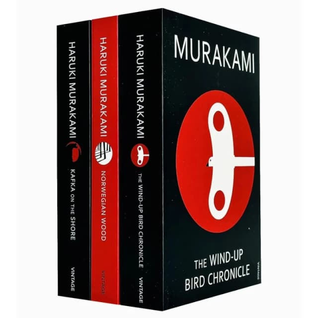 Haruki Murakami 3 Book Set Norwegian Wood Kafka on the Shore Haruki Murakami Books